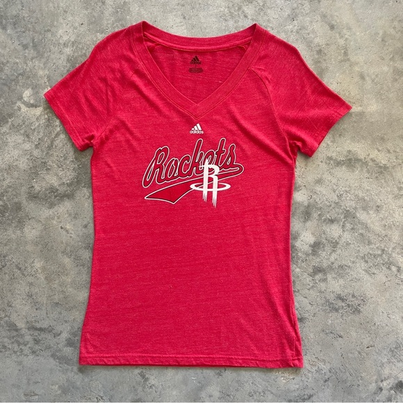 Adidas Red Rockets V-Neck Tee - Picture 3 of 4